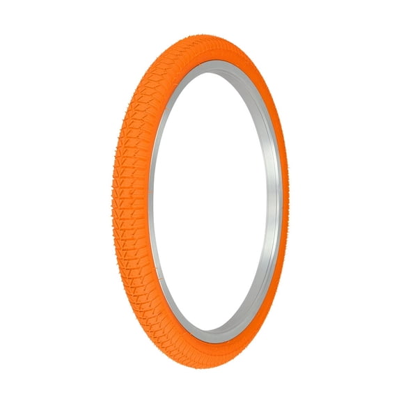 PRO Bicycle Tire 20 x 1.75 inch Orange/Orange Sidewall Tire P-1064