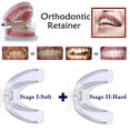 thumbnail image 3 of Tooth Orthodontic Appliance Alignment Braces Oral Hygiene Teeth Care Blue/Clear, 3 of 4