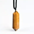 thumbnail image 4 of EOEMY 5Pcs Aaa Natural Tiger'S Eye Stone Quartz Point Pendant Crystal Necklace Healing, 4 of 9
