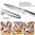 thumbnail image 2 of Juego de cuchillos de cocina FikShot de 14 piezas con bloque y afilador, 2 of 9