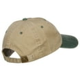 thumbnail image 4 of Mini Bus Embroidered Two Tone Washed Cap - Khaki Green OSFM, 4 of 5