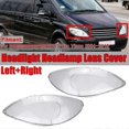 thumbnail image 2 of Car Clear Headlight Lens Cover Replacement Headlight Headlight Shell Cover for W639 2004-2010 Left, 2 of 5
