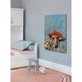 thumbnail image 4 of Marmont Hill Giraffe's Red Hat Canvas Wall Art, 4 of 7
