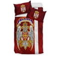 thumbnail image 2 of Serbia Ensemble de Lit Meilleur Tatouage d'Aigle Serbe Rlt7, 2 of 6