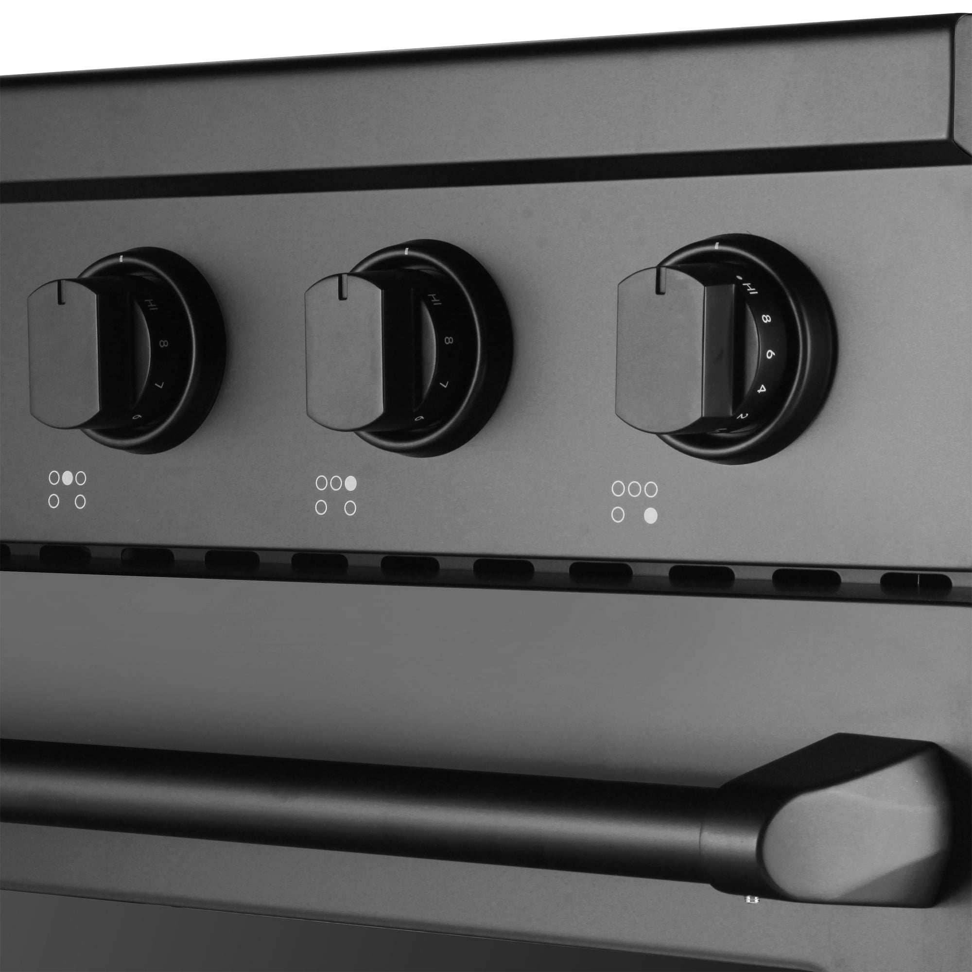 Cosmo 36 in. Haven Collection 6.1 cu. ft. Electric Ceramic Glass Range, 5 Burner Elements, Convection Oven, Matte Black