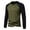 Army Green, variant on Qingpeng Men's Casual Long Sleeve T-Shirts Crewneck Shirt Tops