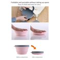 thumbnail image 4 of Bol de Rangement Alimentaire en Silicone Bol de Camping Pliant Bol Pliant en Silicone Haute Performance Bol Portable avec Couvercle pour Camping Pique-Nique Randonnée Plein Air, 4 of 9