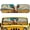 Cow Sunflower Landscape, variant on Pzuqiu Windshield Sun Shade with Tropical Floral Pattern, Windshield Sun Shield for Off-road Vehicle Interior and Daily Travel
