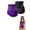 X1-Black+Purple, variant on LILIYA 2026 Moringa & Berberine Firming Shorts for Women, 4-in-1 Micro-Particle Sculpting Yoga Pants, High Waisted Lifting Seamless Shaping Panties