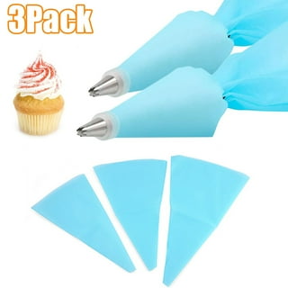 Cheers.us 50 Pcs Icing Bag Ties Silicone Decoration Bag Ties Piping Bag Ties Reusable Baking Pastry Bag Ties for Cupcakes Cookies and Pastry for Icing