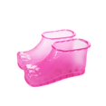 thumbnail image 3 of Zapatos de baño para pies con ador, pedicura, spa para pies, diseño de cilindro alto, regalos versátiles, portátil, ahorra espacio, lavabo para Rosa 15cm de altura, 3 of 10