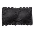 thumbnail image 6 of Xijirk Tank Tops Wireless Lace Bandeau Push Up Bra Comfortable Strapless Bralette Seamless Tube Top with Light Padding Camisole Tops for Women,Black,M, 6 of 7