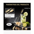 thumbnail image 2 of 3pzs Cucharas Mezcladora  Xtellar Agitadores De Acero Inoxidable 32cm, 2 of 4