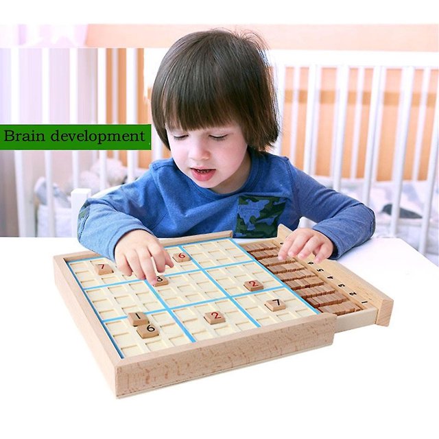 Juego de mesa Sudoku Jiugong Lattice Chess para niños y adultos