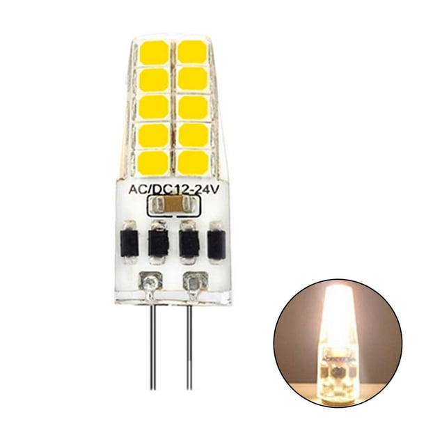 8/10 GY6.35 LED 3W Bulb Energy Saving Lamp AC/DC12V-24V Lamp Dimmable W3U0 -
