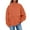 02-Orange, variant on Atogsazn Womens Turtleneck Sweatshirt Casual Oversized Loose Fit Pullover Sweater Long Sleeve Tops Clothes Outfit 01-Purple S Fashion