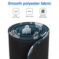 thumbnail image 3 of Long Mouse Pads for Desk,Dark Blue Halloween Ghosts Desk Mats on Top Of Desks, Desk Mouse Pad Extra Large with 3mm Non-Slip Base and Stitched Edge for Gaming,Office,Work,Home 47.3"x23.6", 3 of 6