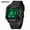 All Black, variant on Multifunction Electronic Watch for Youth – Square Dial, 30M Waterproof, Countdown Timer