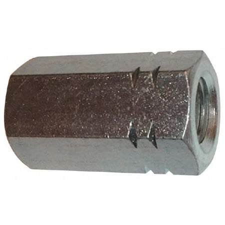 

Made in USA 3/8-16 UNC 1-3/4 OAL Steel Standard Coupling Nut Zinc-Plated Finish 5/8 Width Across Flats