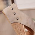 thumbnail image 5 of Fukaraa Casual Wedge Sandals Women Wide Feet Platform Spring Summer Dressy, 5 of 9