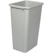 Knape & Vogt Replacement Bin, 50 Qt, 21-5/8" Height, 15-3/8" Width, 11-1/8" Depth Platinum, 8/Case NO lid available for 50 QT