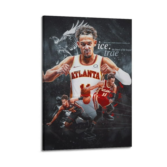 Trae Young Vintage Anime Star Music Picture Wall Art Painting Canvas Posters Artworks Gift Room Aesthetic