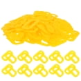 thumbnail image 4 of KAKOWELY present box handle 100pcs Plastic Handles For Cardboard Boxes Plastic Rice Bag Carry Handles Cardboard Handles Plastic Carry Handles Plastic Box Carrying Handles, 4 of 4