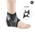 thumbnail image 3 of Ankle Guard New Sports Protection Basketball ankle Heel black Wrap Ankle Support Adjustable Breathable Brace Support, 3 of 9