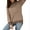 Khaki, variant on Aayomet Tops For Women Womens Tops Casual Long Sleeve Shirts with Kangaroo Pocket Side Split,Khaki XXL