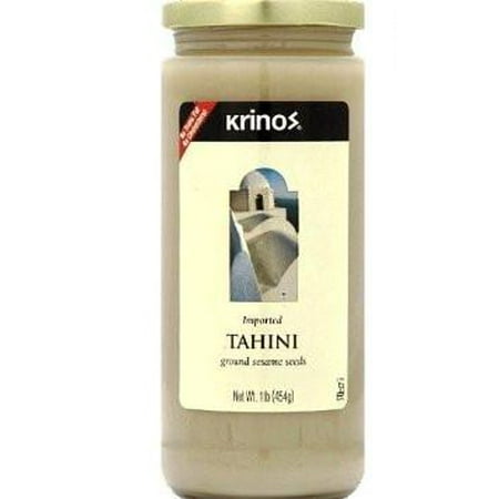 Tahini, Ground Sesame Seeds (krinos) 1lb