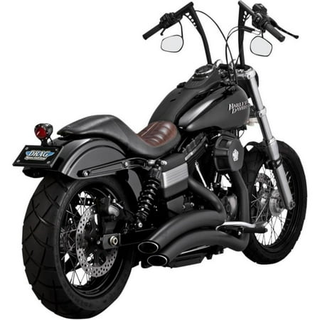 Quicksilver Exhaust System - Vance & Hines 46053 Super Radius 2:2 Exhaust System - Black