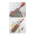 thumbnail image 5 of Barbacoa Hot Dog Grill Salchicha Cesta Al Horno Clip de Pescado A la Parrilla Jamón Antiadherente Salchicha Hotdog Cesta de Barbacoa, 5 of 5