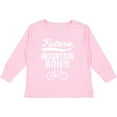 thumbnail image 3 of Inktastic Future Mountain Biker Boys or Girls Long Sleeve Toddler T-Shirt, 3 of 5