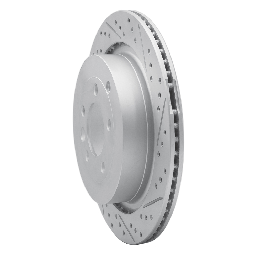 Dynamic Friction Company 830-11010R DFC Geoperformance Rotor - Drilled and Slotted