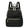thumbnail image 4 of Women Ladies Waterproof Black Backpack Rucksack Womens Travel School Shoulder Bags, 4 of 6