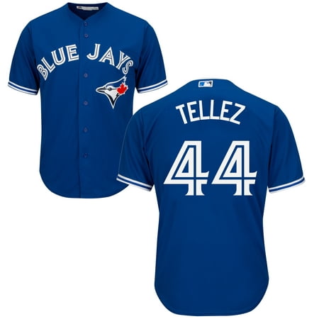 Men's Rowdy Tellez Toronto Blue Jays MLB Cool Base Replica Away Jersey