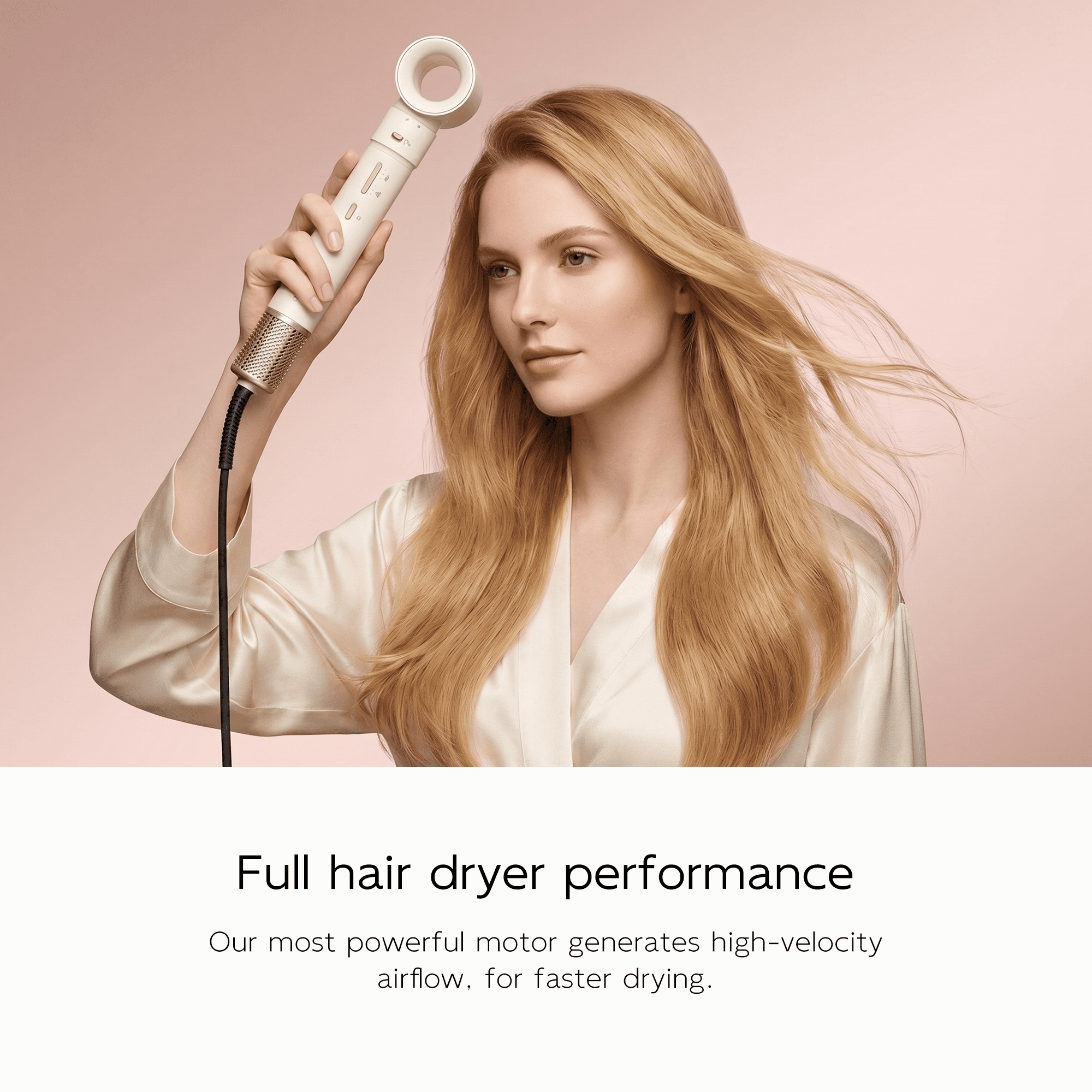LOFANS 5-in-1 Hot Air Styler with Auto-Airflow Curling and NTC Protection, GS1