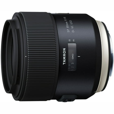 Tamron - SP 85mm f/1.8 Di VC USD Optical Telephoto Lens for Canon EF - Black
