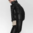 thumbnail image 7 of Women Winter Cropped Puffer Jacket Short Warm Quilted Coat Turtleneck Waterproof Lightweight Outerwear, 7 of 7