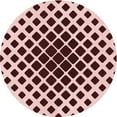 thumbnail image 1 of Ahgly Company Machine Washable Indoor Square Transitional Pink Area Rugs, 3' Square, 1 of 7