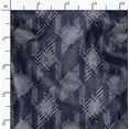 thumbnail image 2 of Soimoi Texture Printed, Poly Canvas Fabric, Decor Sewing Fabric by The Yard 56 Inch Wide,Decorative Fabric for Curtains Tote Bags, Dark Navy Blue, 2 of 6
