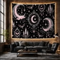 thumbnail image 6 of Spooky Mug and Ghost Pattern Tapestry Wall Hanging, 6 of 7