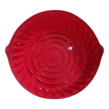 

Bescita Air Fryer Silicone Pot Round Liners Reusable Air Fryer Basket Liners Accessories - Replacement Of Parchment Liners -[7.5