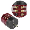 thumbnail image 4 of Interruptor inverso delantero, 220V / 380V 32A Cambiador de neumáticos Motor de la máquina Interruptor inverso delantero Interruptor del pedal de la mesa Amonsee No, 4 of 5