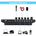 thumbnail image 2 of Amdohai Muslady SK500 Portable Live Sound Card Voice Changer Device, 2 of 8