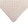 thumbnail image 3 of IYTR Unisex Winter Fleece Lined Solid Color Knitted Neck Comfy Warmer Scarf Neck Gaiter Beige Free Size, 3 of 3