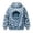 #01-Light Blue, variant on Women Leopard Print Pet Carrier Hoodie, Oversized Pullover Sweatshirt with Round Head-out Pocket for Small Cat Dog
