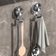 thumbnail image 5 of Ventosa De Doble Gancho, Resistente, Para Cocina Y Bao, Diseo Metlico Inoxidable, Ideal Para Lavandera, Almacenamiento De Ropa, Organizador De Pared, Agarre Antideslizante, Decoracin, Ukhbmc, 5 of 8