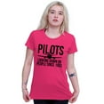 thumbnail image 4 of Looking Down On People 1903 Pilot Womens Fitted Plus Size Graphic Tee Brisco Brands 2X, 4 of 5