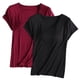 thumbnail image 1 of Pijama de manga corta para mujer, 2 piezas, color liso, cuello redondo, manga corta, con copa acolchada, ropa de casa, pijama de manga corta, pijama para mujer, 1 of 2